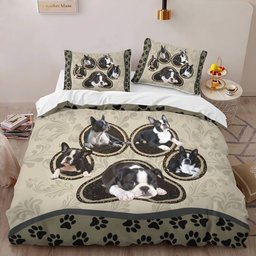 Boston Terrier Bedding Set