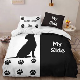 Boston Terrier Bedding Set