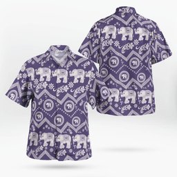 Elephant AOP Hawaii Shirt