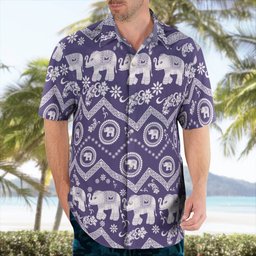 Elephant AOP Hawaii Shirt