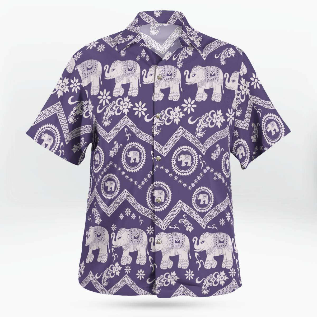 Elephant AOP Hawaii Shirt