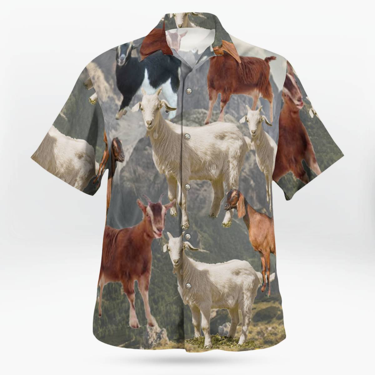 Goat AOP Hawaii Shirt