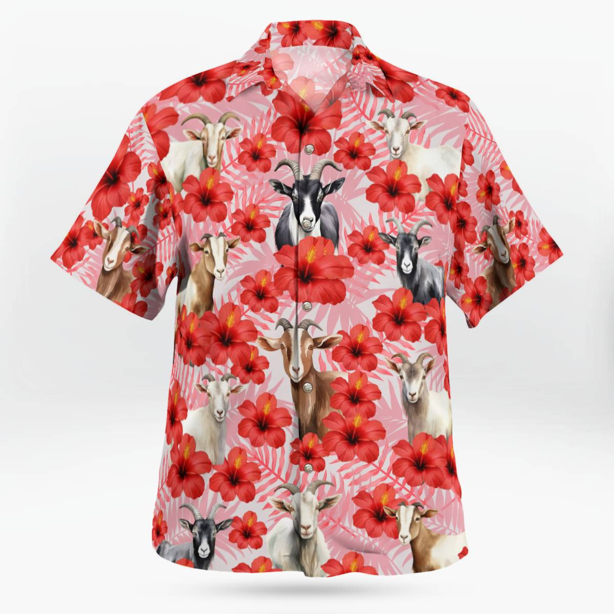 Goat AOP Hawaii Shirt