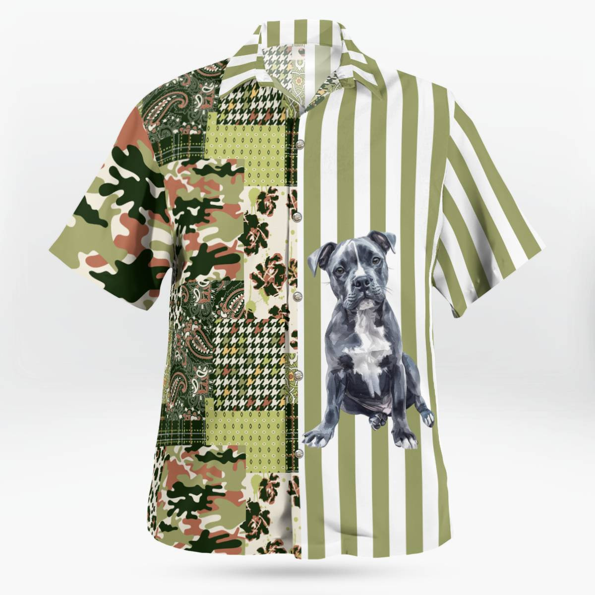 Pitbull AOP Hawaii Shirt