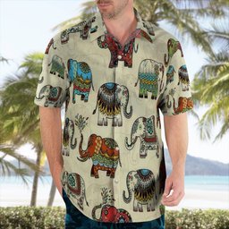 Elephant AOP Hawaii Shirt