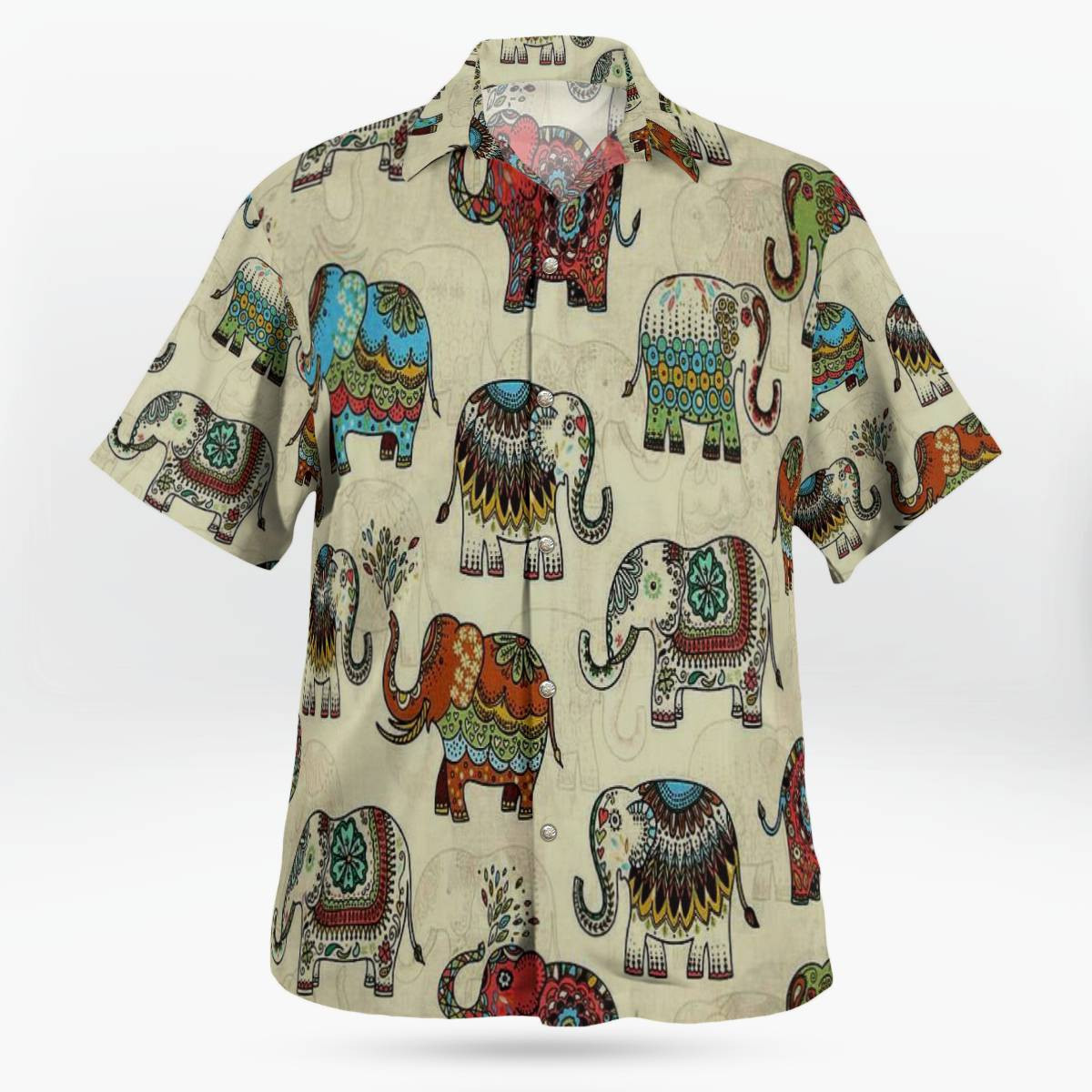 Elephant AOP Hawaii Shirt