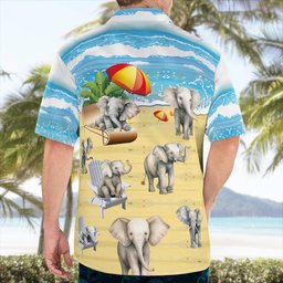 Elephant AOP Hawaii Shirt