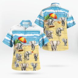 Elephant AOP Hawaii Shirt