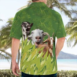 Goat  AOP Hawaii Shirt