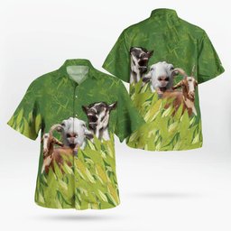 Goat  AOP Hawaii Shirt