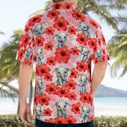 Elephant AOP Hawaii Shirt