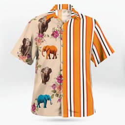 Elephant AOP Hawaii Shirt