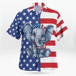 Elephant AOP Hawaii Shirt