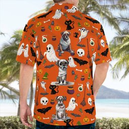 Premium Boxer Halloween  AOP Hawaii Shirt