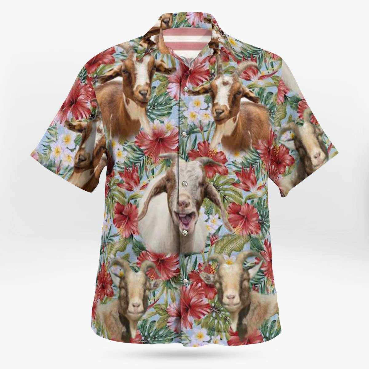 Goat AOP Hawaii Shirt