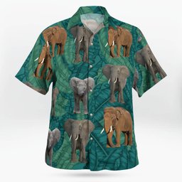 Elephant AOP Hawaii Shirt