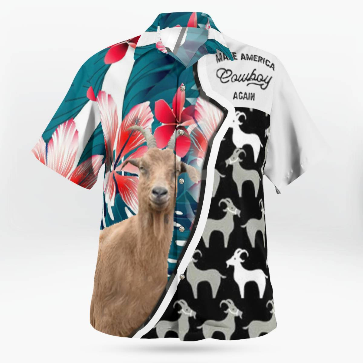 Goat AOP Hawaii Shirt