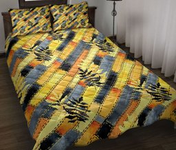 Quilt Bedding Set, Autumn Plants Autumn Leaves Autumn Harves Leaves Autumn Thanksgiving Quilt Blanket With Pillowcases, Duvet Cover Set, Autumn Gift