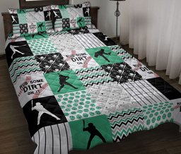 Baseball Quilt Bedding Set, Baseball Patchwork Quilt Blanket With Pillowcases, Duvet Cover Set, Sports Gifts
