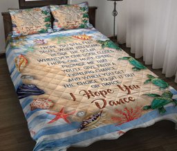 Ocean Quilt Bedding Set, Ocean I Hope You Can The Ocean Love Beach Quilt Blanket With Pillowcases, Duvet Cover Set