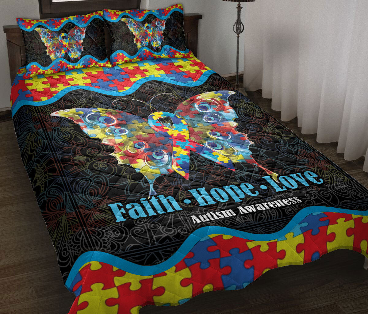 Quilt Bedding Set, Dj Turntable Galaxy Dj Quilt Blanket With Pillowcases, Duvet Cover Set