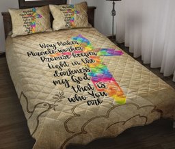 Personalized Christian, Jesus, God, Bible Quilt Bedding Set, Dreamcatcher Feather Butterfly Kids Girl Boy Quilt Blanket With Pillowcases, Duvet Cover Set