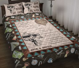 Personalized Camping Quilt Bedding Set, Camping I Choose You Couple Love Quilt Blanket With Pillowcases, Custom Name Duvet Cover Set