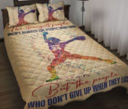Personalized Softball Quilt Bedding Set, Softball Girl Princess Pitcher Watercolor Quilt Blanket With Pillowcases, Duvet Cover Set
