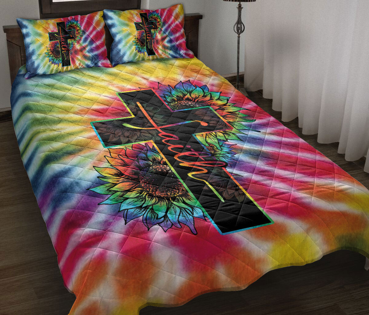 Personalized Quilt Bedding Set, Dreamcatcher Moon Kids Girls Boys Galaxy Quilt Blanket With Pillowcases, Custom Name Duvet Cover Set