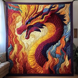 Fury of the Firelands Quilted Blanket GFTOAB3544