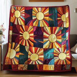 Sunburst Quilted Blanket GFTOTP4309