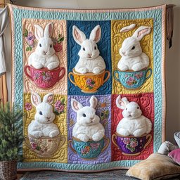 Easter Joy Quilted Blanket GFTONL3008