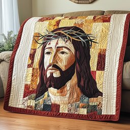 Crown of Thorns Quilted Blanket GFTOTP4189