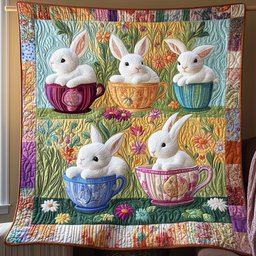 Easter Joy Quilted Blanket GFTONL3006