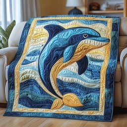 Ocean Serenade Quilted Blanket GFTOTP3938