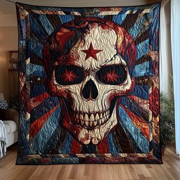 Skull Quilted Blanket GFTOHD3110