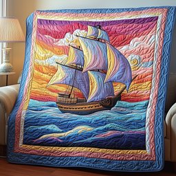 Ocean Wanderer Quilted Blanket GFTOTP3951