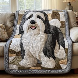 The Shaggy Gentleman Quilted Blanket GFTOAB3330
