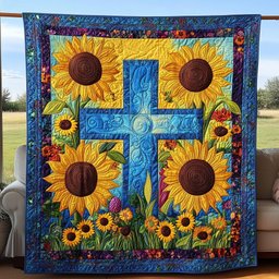 Radiant Faith Quilted Blanket GFTONL2955