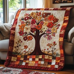 Garden Harmony Quilted Blanket GFTOTP3761