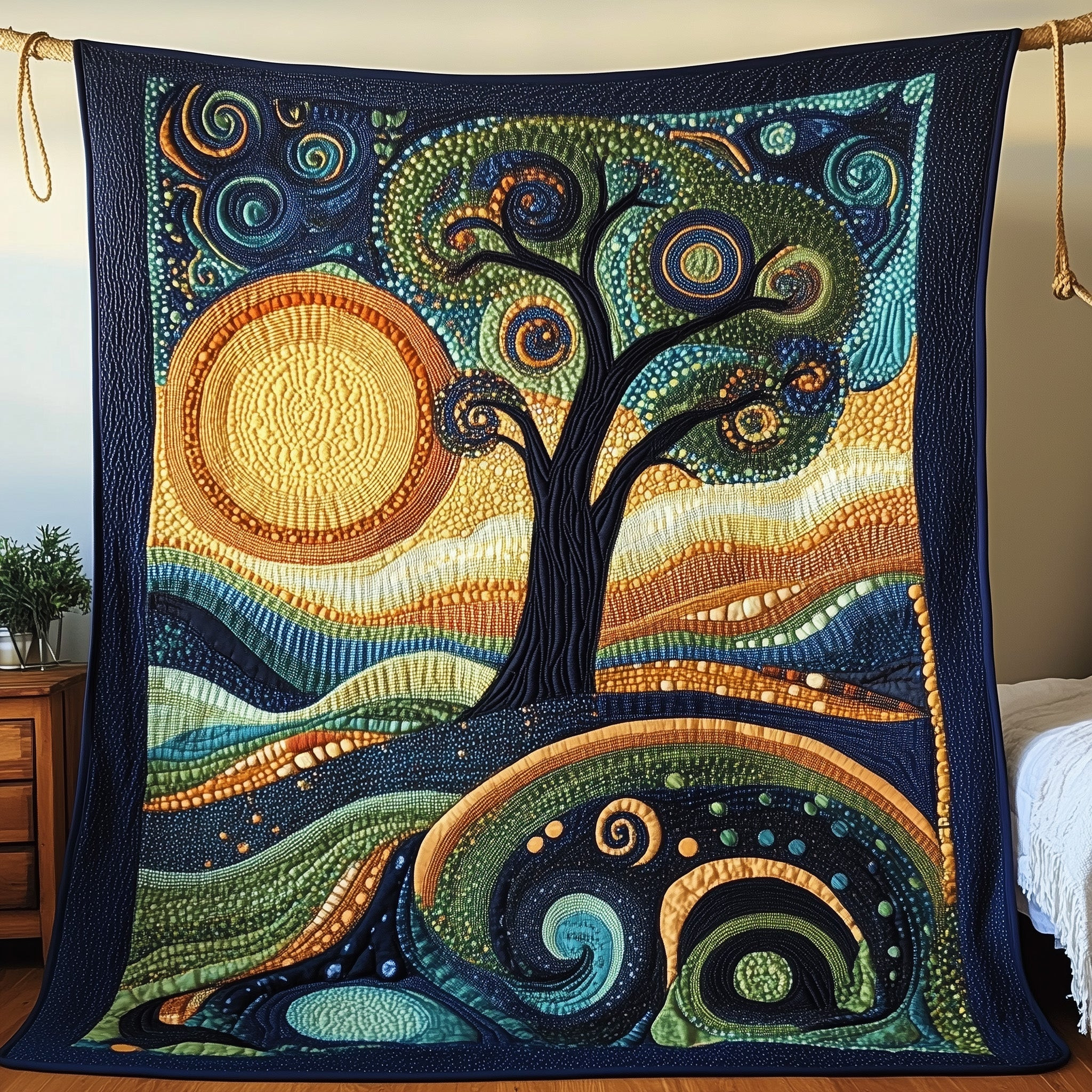 Soil Embrace Quilted Blanket GFTOAB3276