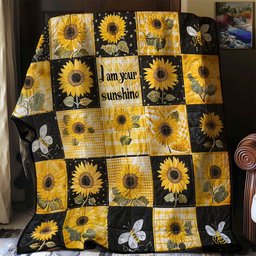 Sunflower Shine WJ2802026CL Quilt