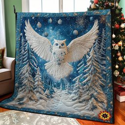 Snow Owl WY2611032CL Quilt