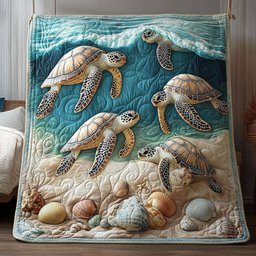 Turtle Ocean WT0810030CL Quilt
