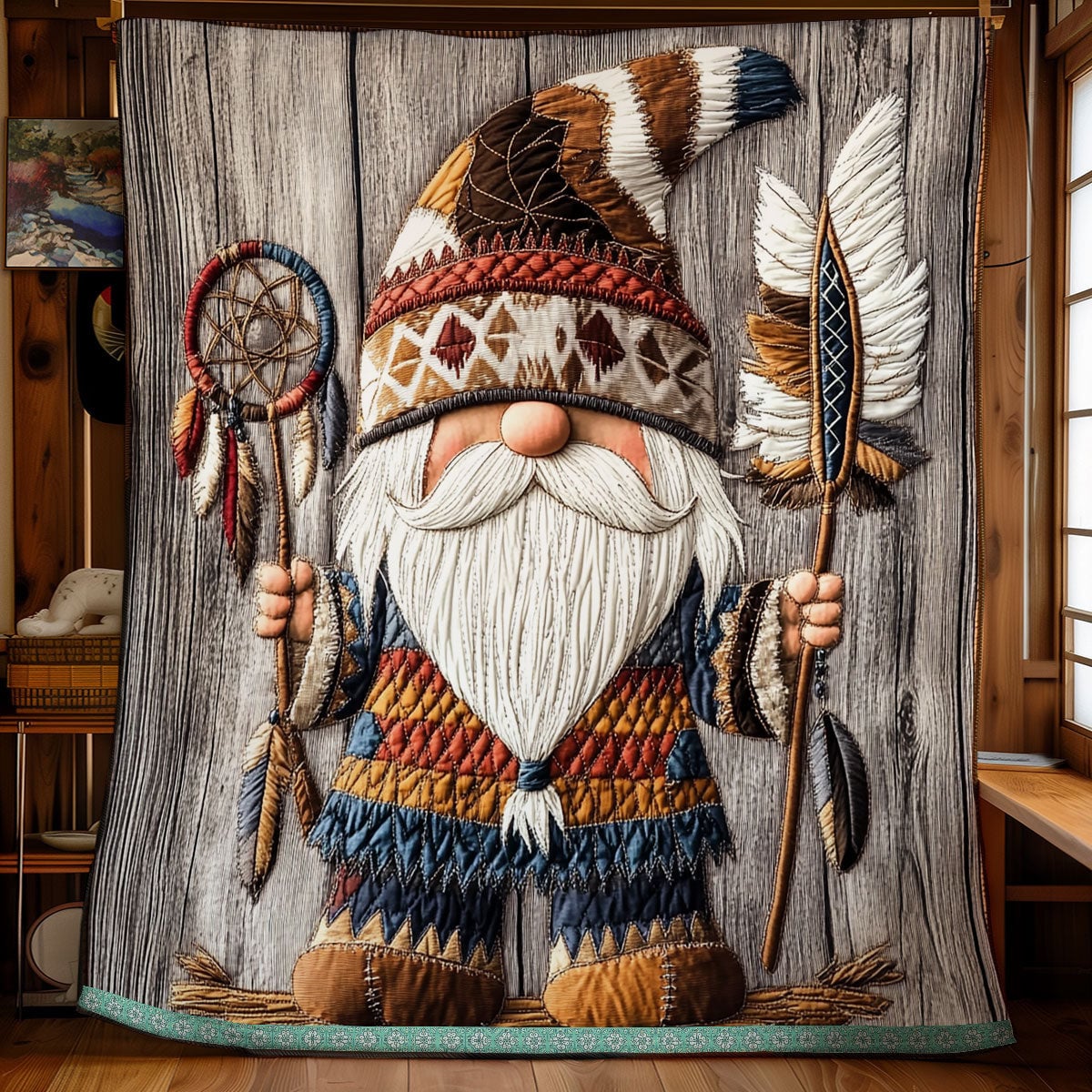 Gnome Native WX0212023CL Quilt