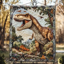 Dinosaur WU0710022CL Quilt