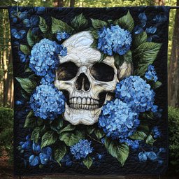 Skull WU1410008CL Quilt
