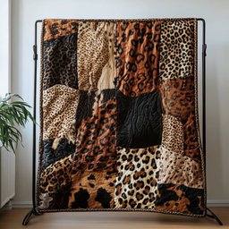Cheetah Pattern WU3110007CL Quilt