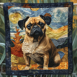 Pugs XR1805022CL Quilt