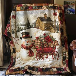 Snowman WM2407001CL Quilt